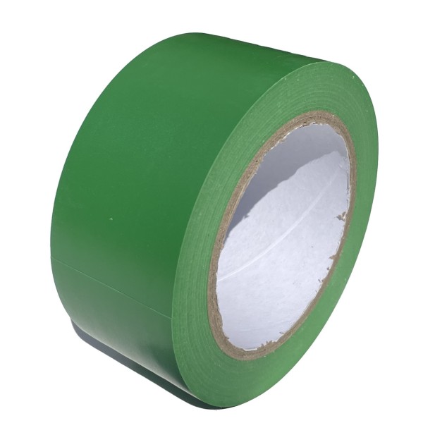Taśma ostrzegawcza samoprzylepna zielona 50mm/33m zielona